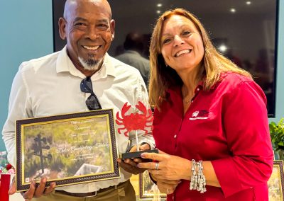 Photograph from the first Diane Henriquez Award presentation on 14 June 2024