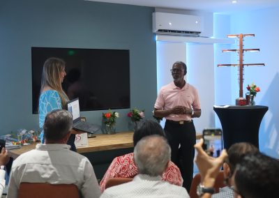 Photograph from the first Diane Henriquez Award presentation on 14 June 2024